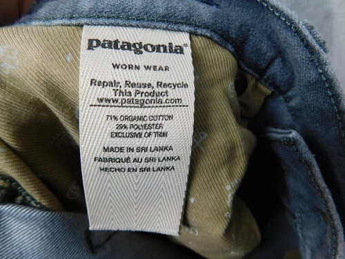 Patagonia Jeans Men 36x30 Gray Straight Performance Organic Cotton Iron Clad - Picture 12 of 14