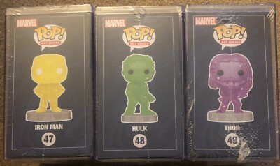 Funky Pop Art Serie/3er Set Infinity Saga/Zahlen 47,48,49 (neu und versiegelt