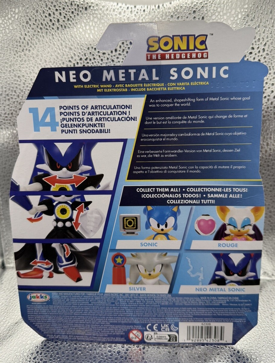 【新品】ソニック ネオメタルソニック フィギュア 海外限定 ソニック・ザ・ヘッジホッグ メタル・ソニック クラフタブルズ