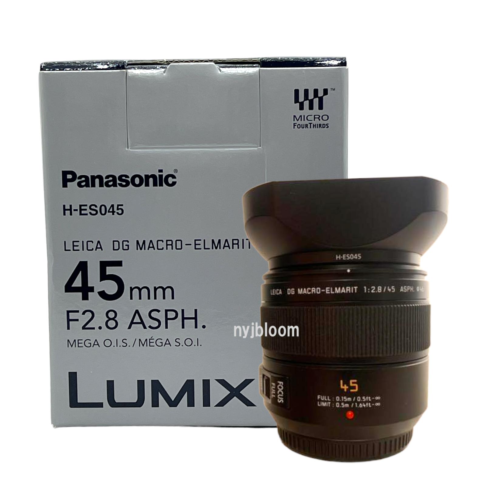 Voorbijgaand avond onderdelen New PANASONIC LEICA DG MACRO ELMARIT 45mm F2.8 ASPH.MEGA. O.I.S. Lens  (H-ES045) 4984824861503 | eBay