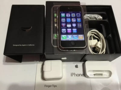 Apple iPhone 1st Generation 2G - 8GB - A1203 - Black - With