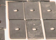 1928-1931 Model A Ford Ratrod Streetrod Rubber Body Block Mounting Pad Set.