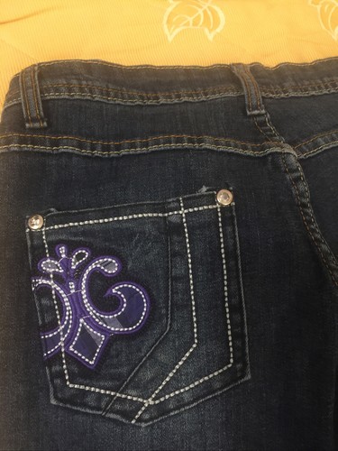 Dereon Blue Jeans Women 16 Unique 