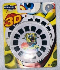 View Master SpongeBob Squarepants 3D 3 Reel Set 2009 Nickelodeon Sealed C7177