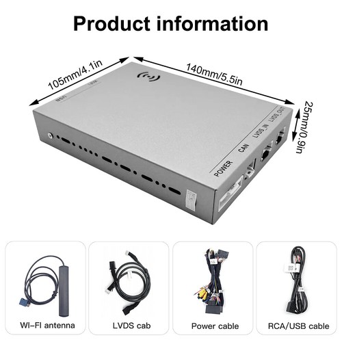 For Mercedes C E SLK GLK NTG4.0 Wireless Carplay Android Auto Integrated Module - Picture 12 of 12