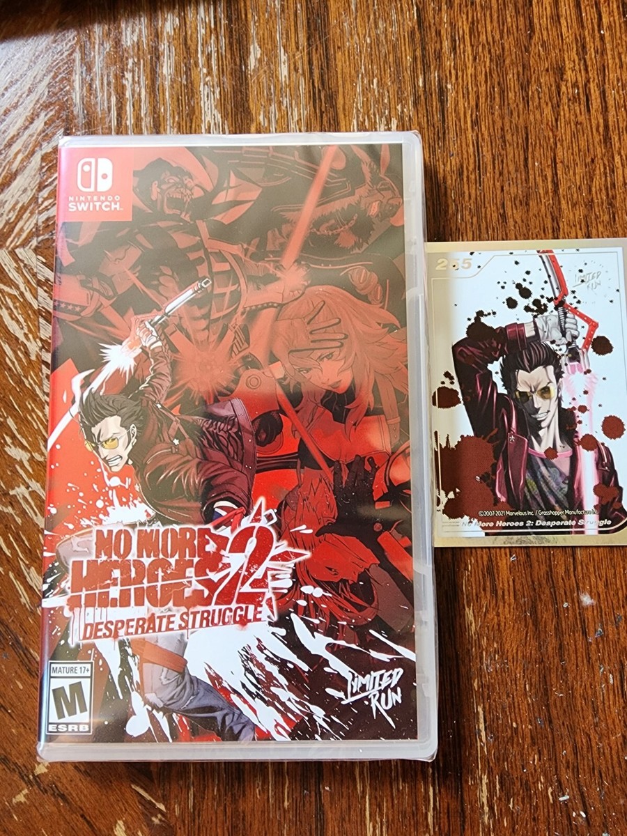 Desperate Struggle No More Heroes Switch Physical Edition No More