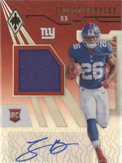 2018 Panini Phoenix Saquon Barkley #RJA-SB - 1 of 2