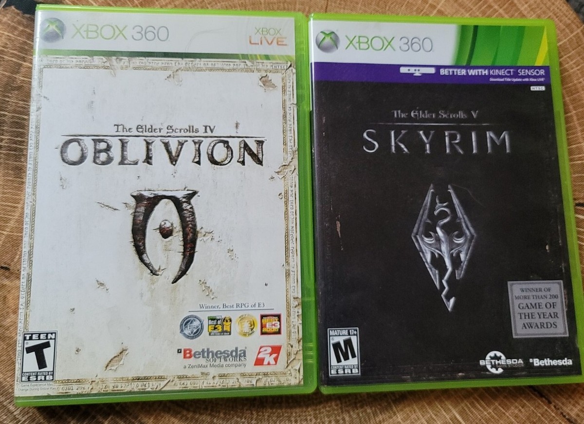 The Elder Scrolls IV: Oblivion - The Elder Scrolls V: Skyrim