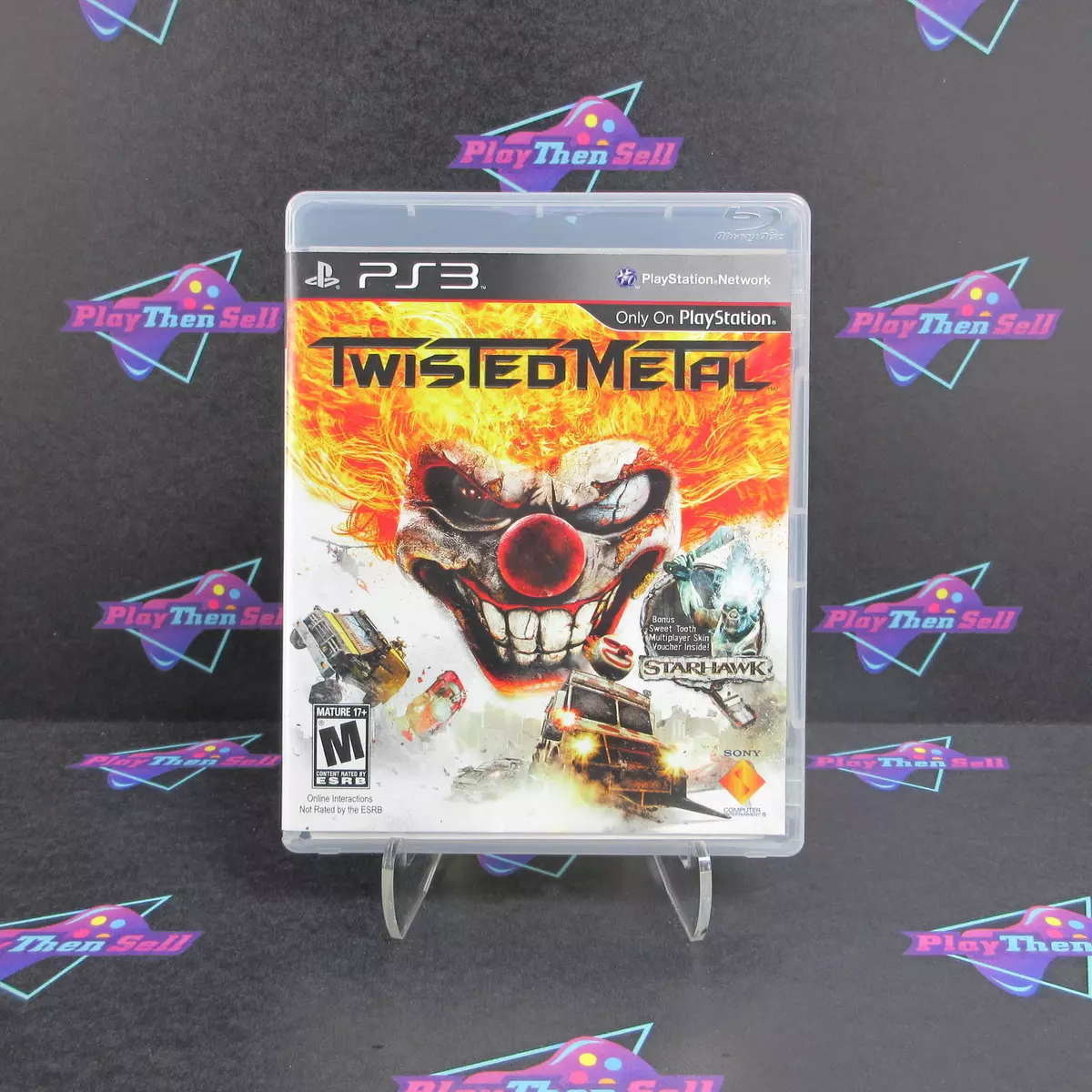 Twisted Metal PS3 PlayStation 3 - Complete CIB 711719810629