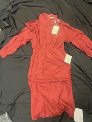 Bohme Burgundy Dress Size Small