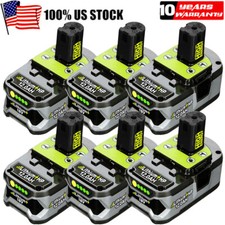 PACK 12.0AH 8.0Ah For RYOBI 18V Battery One Plus High Capacity P108 Lithium-Ion