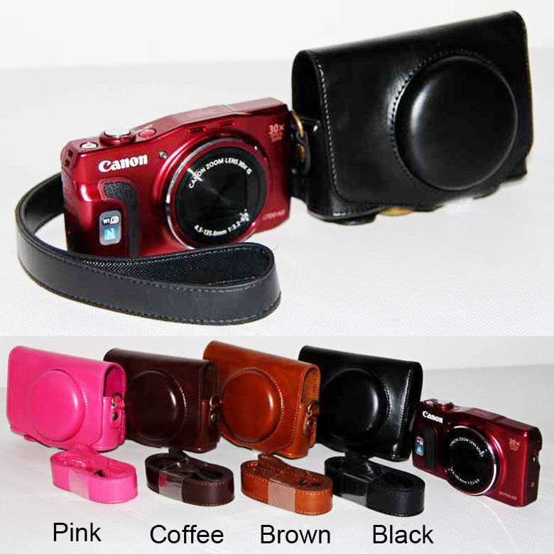 Leather Camera case bag Cover For Canon Powershot SX700 Leather Camera case bag Cover For Canon Powershot SX700