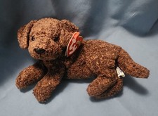 2000 Ty Beanie Babies Fetcher Dog Bday April 27, 2000 w PE Pellets Super Soft