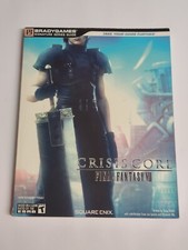 Crisis Core Final Fantasy VII STRATEGY GUIDE Zack Poster Sony PSP First Edition