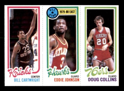 1980 Topps Basketball #35 Cartwright Johnson Collins EX/MT *e14