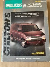 Chilton Repair Manual Chevrolet Astro And Safari 1985-96 8056 Automative Chilton Repair Manual Chevrolet Astro And Safari 1985-96 8056 Automative