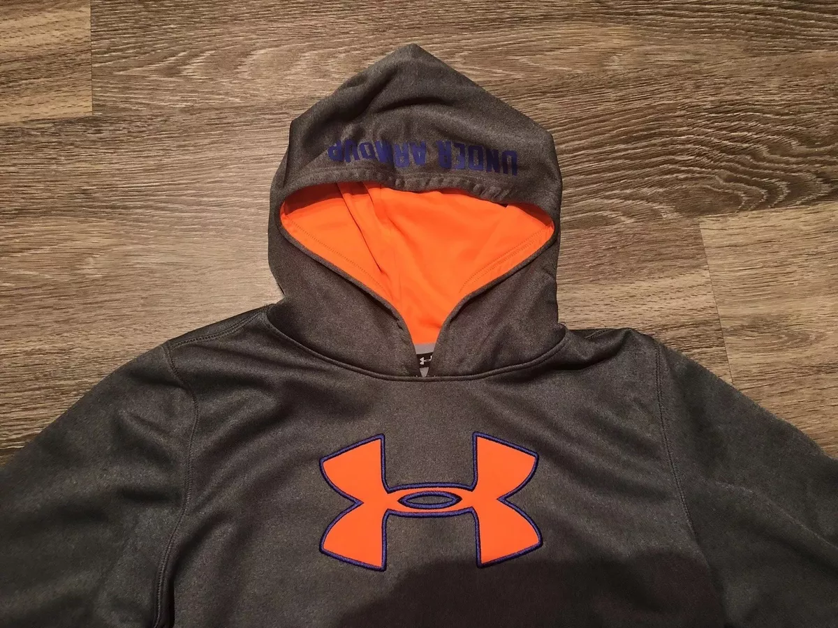 Under armour store sweatshirt orange