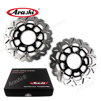 For Suzuki GSXR600 K6 K7 GSXR1000 2005-2008 Arashi Front Brake Disc Rotor USA