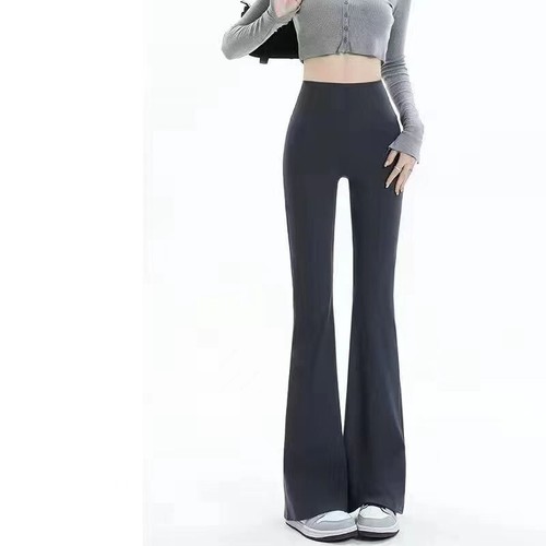 Flare Trousers Woman Dance Yogo High Waist Pants Fitness Tights Gym Spotwear - Bild 18 von 18