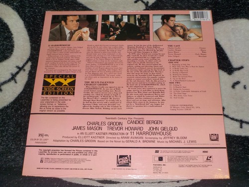 11 Harrowhouse NEU VERSIEGELT Breitbild-Laserdisc LD Charles Grodin kostenloser Versand $50 - Bild 2 von 2