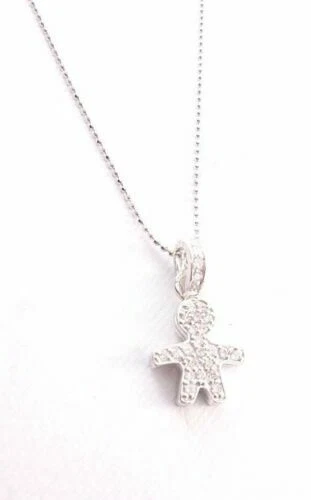 Collane e pendagli di lusso di argento in argento sterling zircone