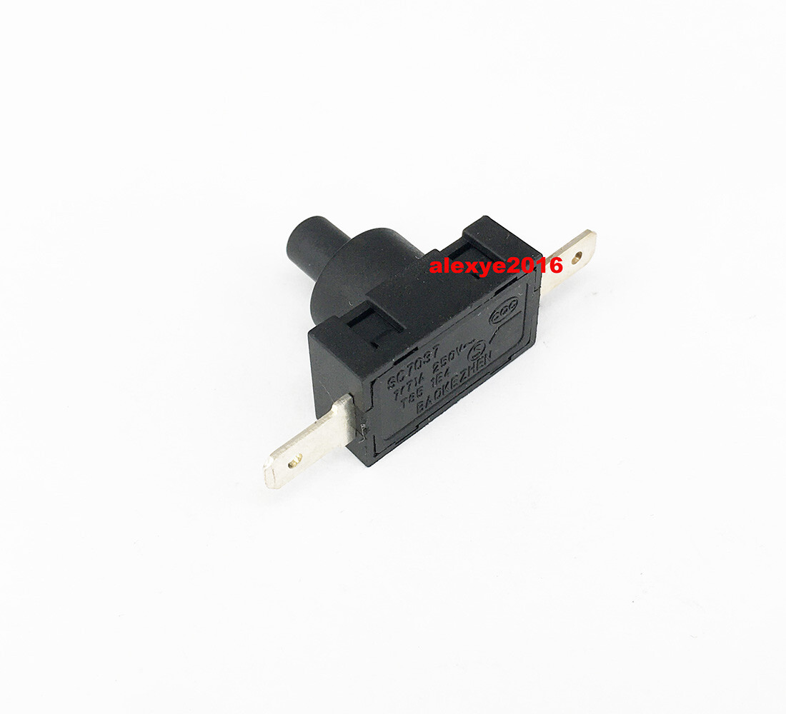 BAOKEZHEN SC7037 Pushbutton Switch Maintained 2 Pins ON-OFF 2