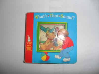 What's That Sound? (Tiny Magic Window Books) by Cowley, Stewart