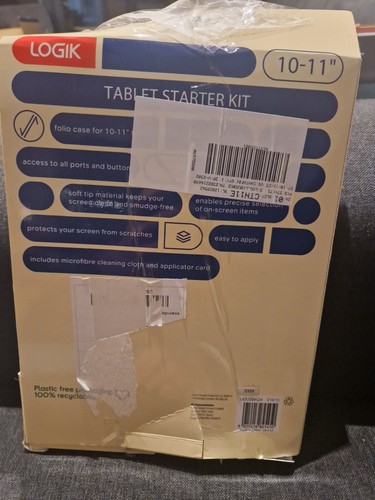 LOGIK 10 - 11" Tablet Starter Kit Black stylus pen and screen protector - Picture 4 of 10
