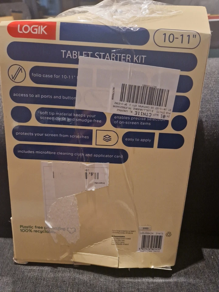 LOGIK 10 - 11"  Tablet Starter Kit Black Case only no Pen or Screen Protector - Image 4 of 4