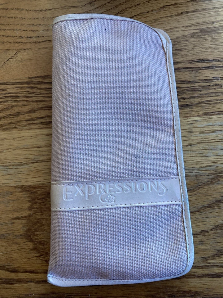 Rare VTG BAUSCH & LOMB EXPRESSIONS FASHION Sunglasses Pouch Slip Case made italy - Image 2 of 3