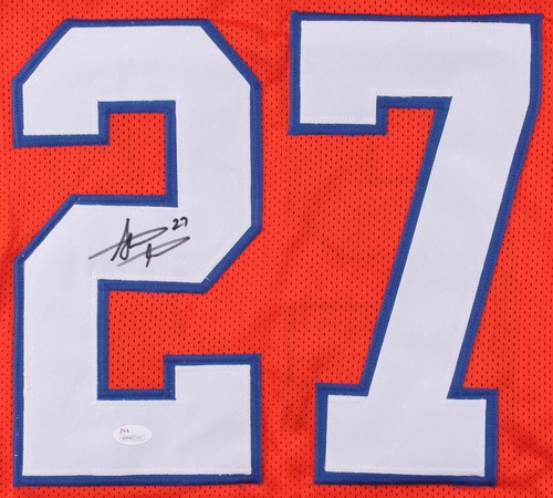 Steve Atwater Autographed Orange Pro Style Jersey- JSA Witnessed Auth *2 - Picture 2 of 3