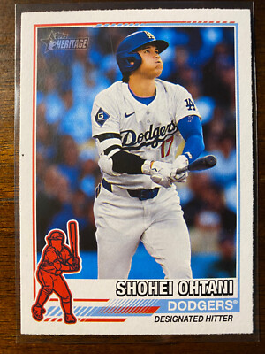 2025 Topps Heritage Shohei Ohtani #76R-16 1976 Redefined Los