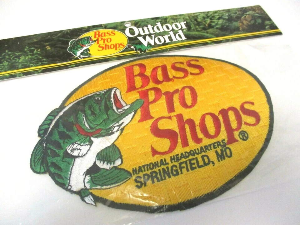 PARCHE DE PESCA BASS PRO SHOPS PARCHE "1" 6 X 8 PULGADAS XL SELLADO DE FÁBRICA #17 Foto 4 de 4