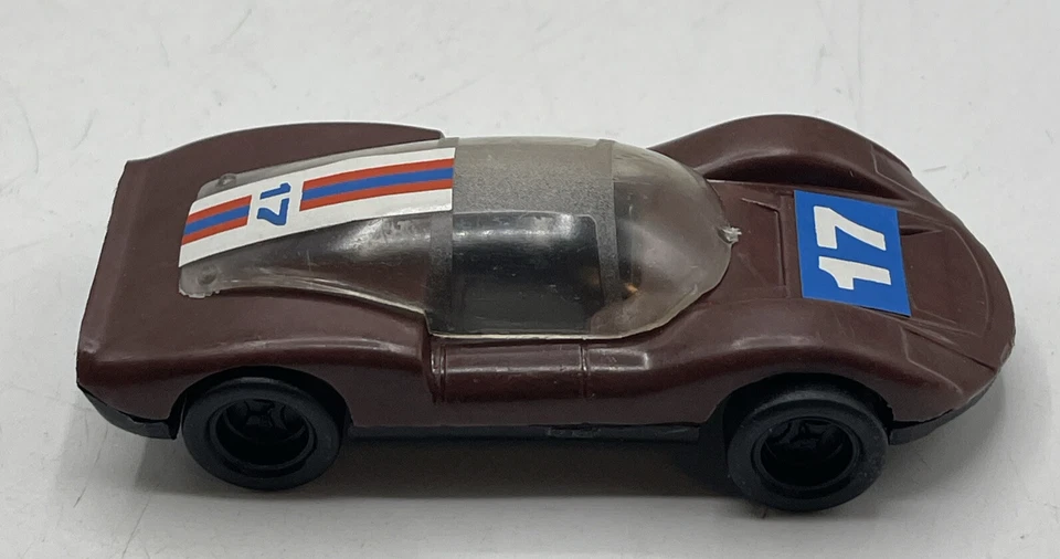 Porsche Carrera #17 de colección marrón raro Foto 3 de 4