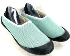 Mahabis SU150102 Summer Mint Green Black Hybrid Slip On Slipper Shoes Womens 8.5