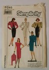 SIMPLICITY PATTERN #8346 MISS SIZE 12-14-16 SEMI-FITTED DRESS & LINED JACKET  — photo 1