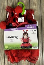 InCharacter Costumes Lovebug Ladybug Infant Halloween Costume 6-12 Months