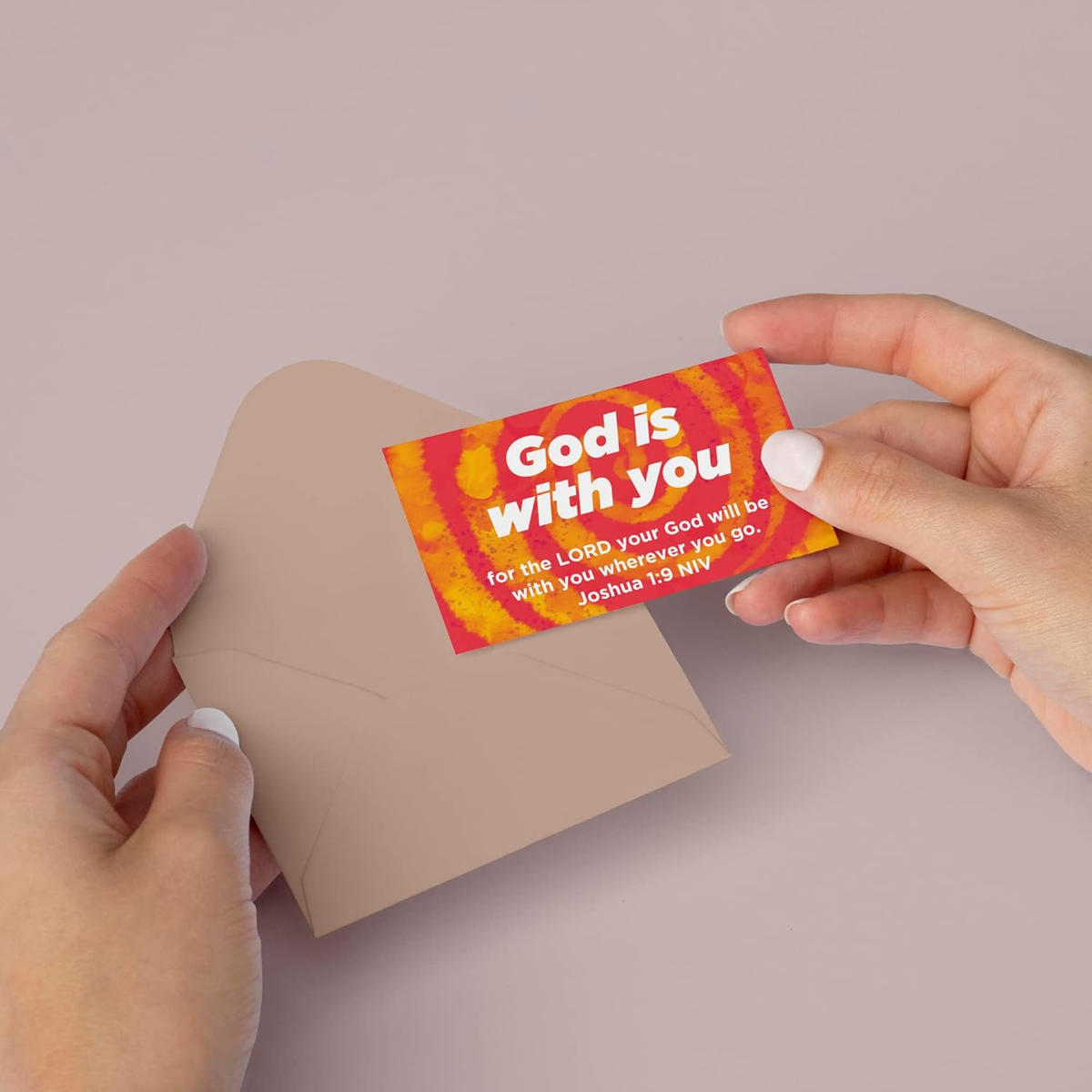 25 Christliche Affirmationskarten – Joshua 1:9, Für Kinder, Sonntagsschule & Jugendgruppen
