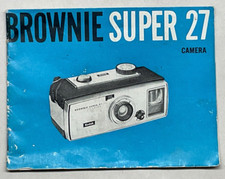Eastman Kodak Brownie Super 27 Camera MANUAL ONLY 1960s