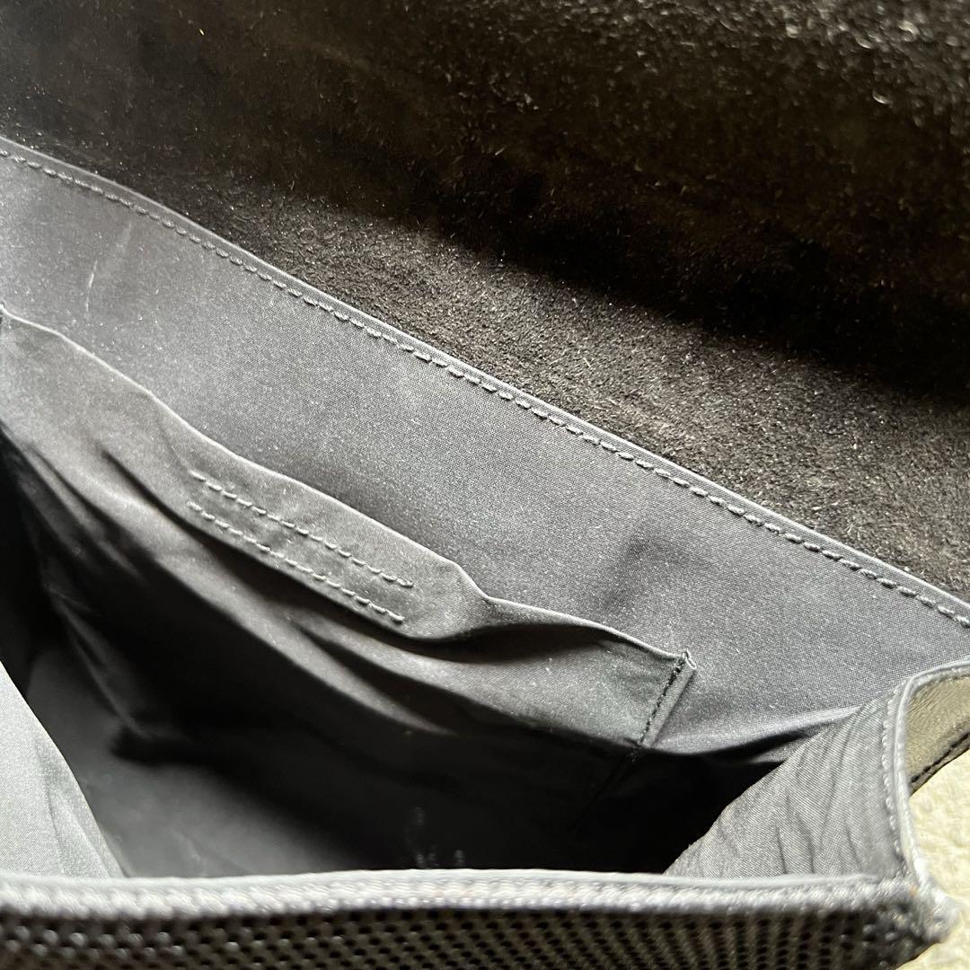 miu miu 90s archive tote bag Leather different material rare Black