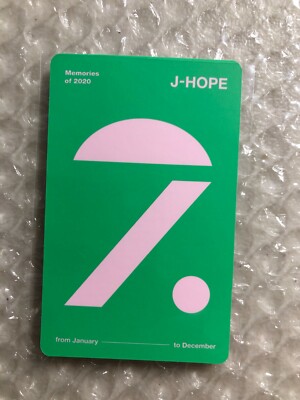 BTS Memories of 2020 トレカ ホソク J-HOPE DVD BTS Memories of 2020 トレカ ホソク J-HOPE DVD BTS Memories