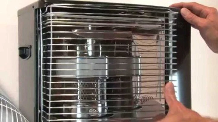 Petroleumofen Qlima R4224STC - kein Netzanschluß - 2,4 kW - für Räume bis 85m³ - Bild 3 von 4