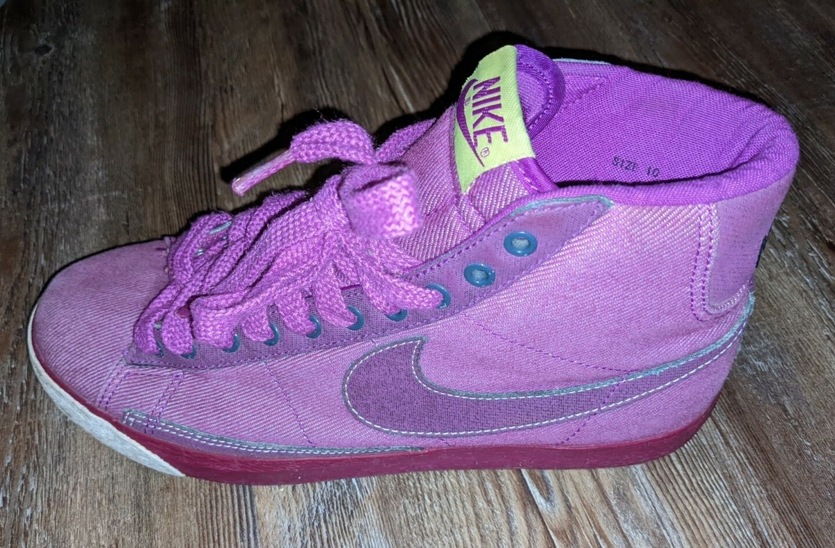 purple blazer sneakers