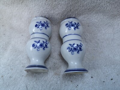 Blaue Zwiebel Salz & Pfefferstreuer