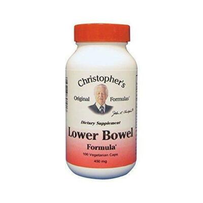 Dr. Christopher's Original Formulas Lower Bowel Formula - 450 Mg - 100 Vcaps