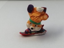 Figurka jajka niespodzianki Timmy Trendy - z serii Hanny Bunny's śmieszne króliki narciarskie 1996