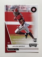 Jaylen Waddle RC 2021 Panini Chronicles Playoff Draft Picks #385 Alabama Miami
