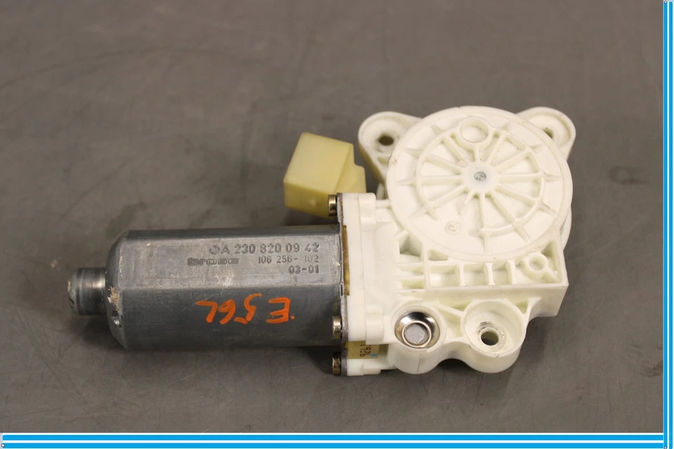 03-12 Mercedes SL550 SL55 AMG R230 Front Left Driver Side Window Regulator Motor - Image 4 of 4