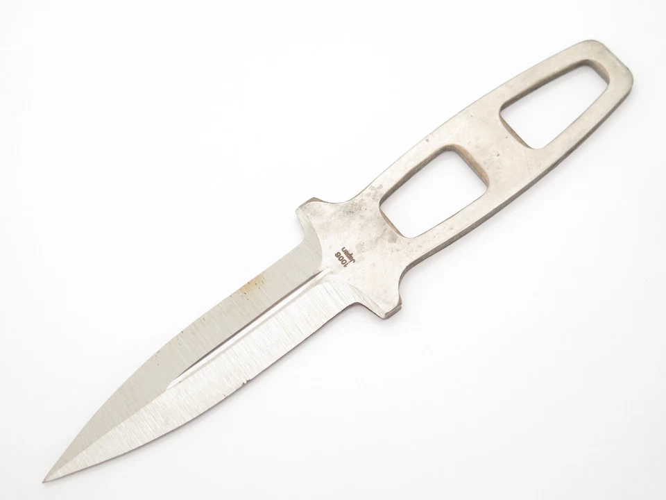 Винтажный японский кинжал 80-х Kershaw 1006 Amphibian Hattori Seki с фиксированным лезвием нож пустой - Изображение 2 из 4