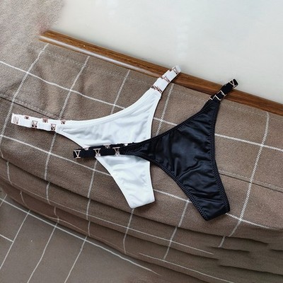 Damen Tangas Unterwäsche Unterhose atmungsaktiv bequem G-String hoch geschnitte